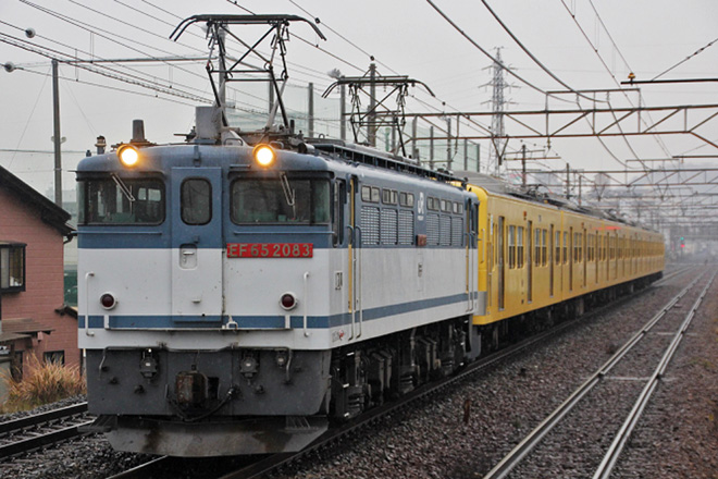 【近江】西武3000系が近江鉄道へ譲渡輸送されるの拡大写真