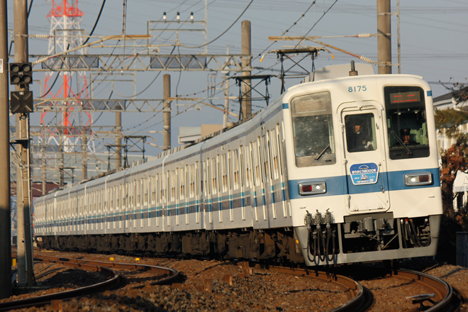 【東武】 ありがとう 8000系 8175＋8506編成 Final ツアーの拡大写真