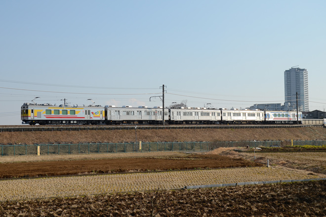 【東急】7600系7601F廃車回送を長津田～恩田間で撮影した写真
