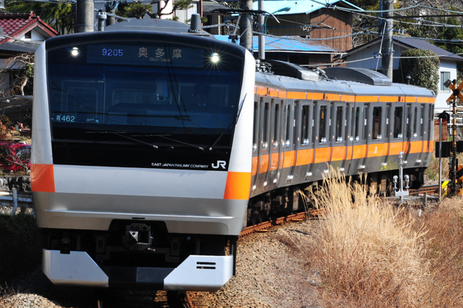 【JR東】青梅線臨時普通列車運転の拡大写真