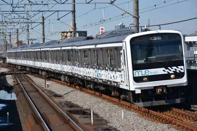 【JR東】209系『MUE-Train』埼京線試運転の拡大写真