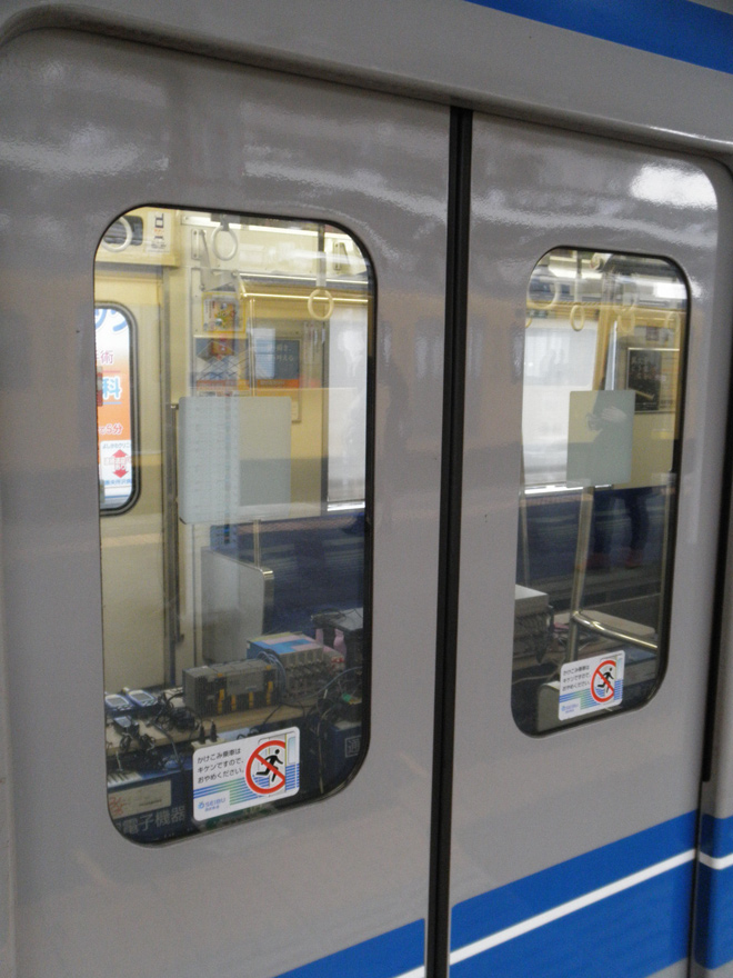 【西武】6000系6157F 池袋線内試運転を小手指駅で撮影した写真