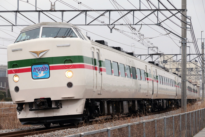 【JR東】第4回カナロコ列車運転を倉賀野～高崎間で撮影した写真