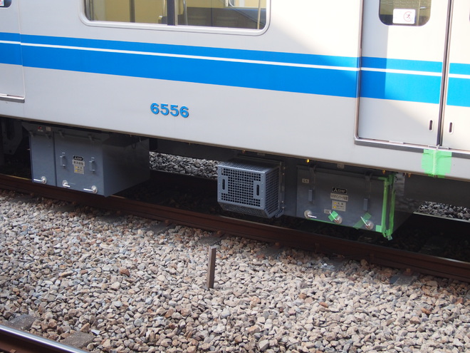 【西武】6000系6156F 性能確認試運転を仏子駅で撮影した写真