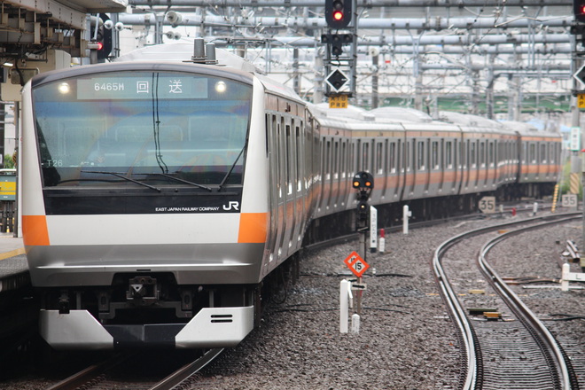 【JR東】E233系トタT26編成東京総合車両センター出場を大崎駅で撮影した写真