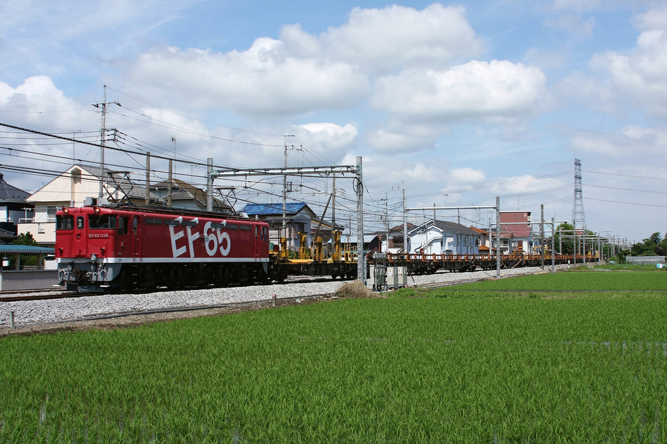【JR東】EF65-1118牽引の新津工臨返却運転 の拡大写真