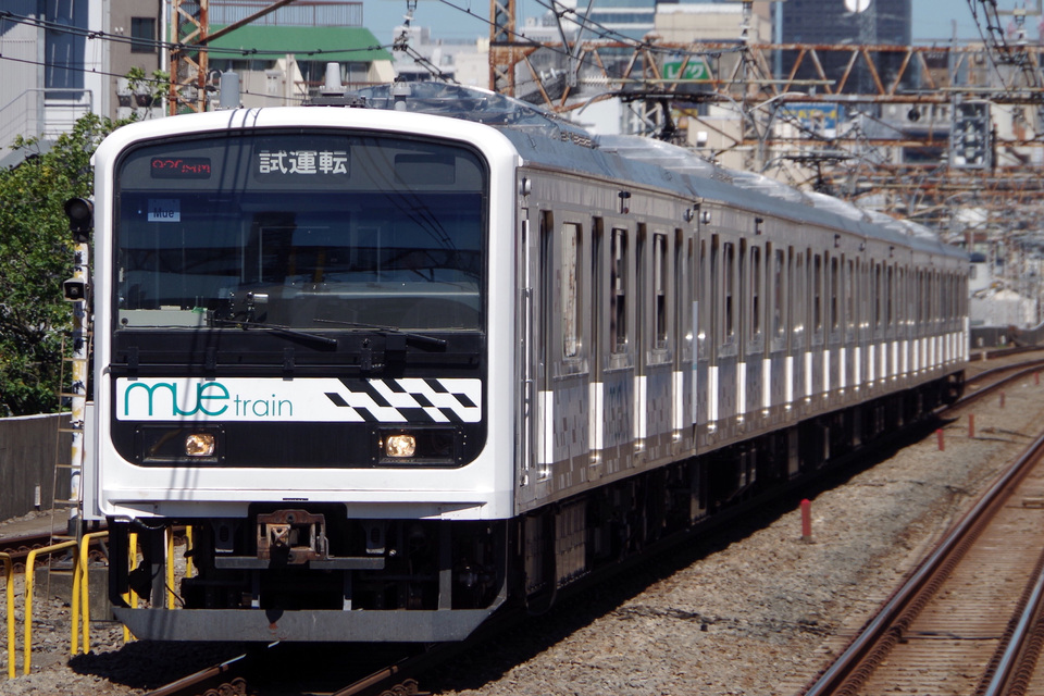 【JR東】209系『MUE-Train』中央快速線試運転の拡大写真