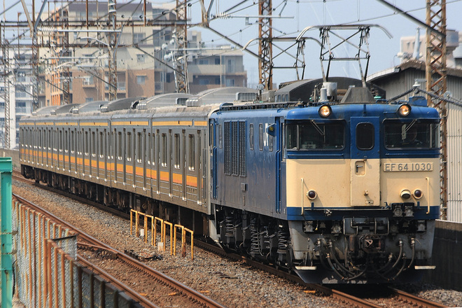 【JR東】205系ナハ10編成 海外譲渡配給 を西浦和駅で撮影した写真