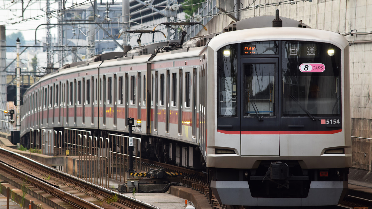 鉄道写真 東急5050系 東急】5050系5154F長津田車両工場入場 |2nd-train鉄道ニュース