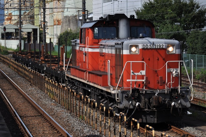 DD51-1192牽引配7993レ