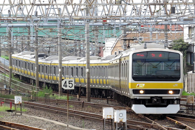 【JR東】E231系ミツB37編成 幕張車両センターへ回送を幕張駅で撮影した写真