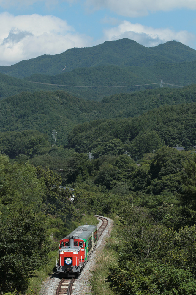 【JR東】風っこ八ヶ岳高原運転を小海～松原湖間で撮影した写真