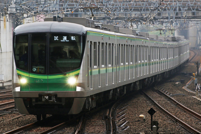【小田急】16000系16117F小田急線内試運転を相模大野駅で撮影した写真