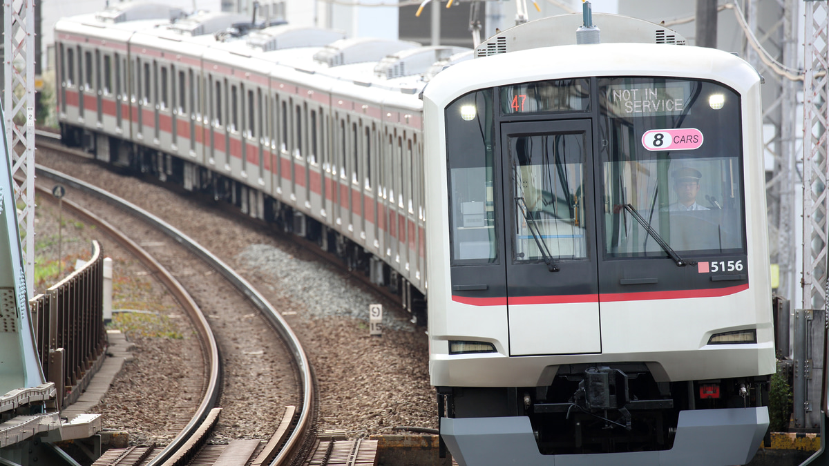東急5050系 196-122レ】※幕アメリカ🇺🇸 東急5050系【5151F】 【長津田工場出場