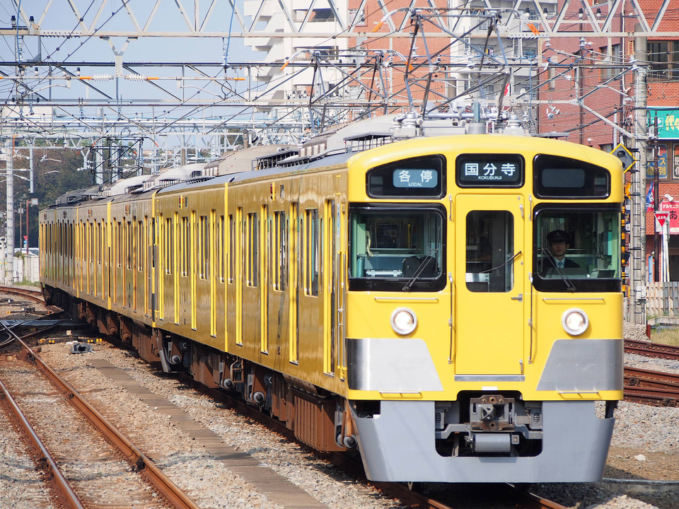 【西武】新2000系2453F 新宿線車両所へ転属の拡大写真
