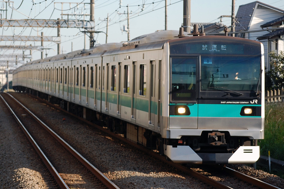 【JR東】E233系2000番台 多摩線 日中試運転の拡大写真