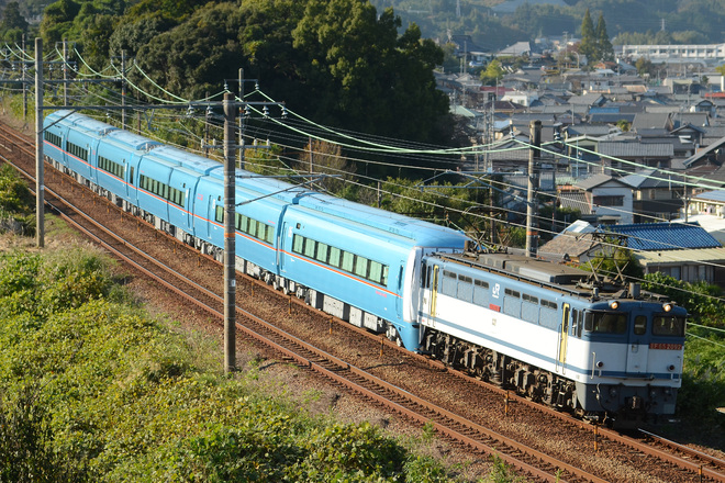 【小田急】60000形60255F(MSE)甲種輸送を金谷～島田間で撮影した写真