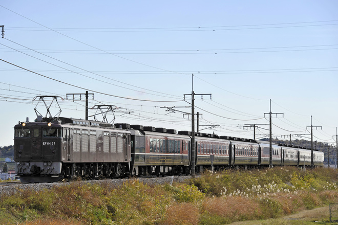 【JR東】ばんえつ物語用12系客車 返却回送を八木原～渋川間で撮影した写真