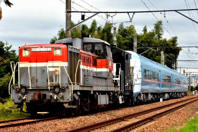 【小田急】60000形60053F（MSE)甲種輸送を日本車輌～豊川間で撮影した写真