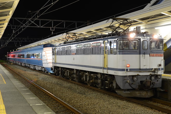 【小田急】60000形60053F（MSE)甲種輸送を新松田駅で撮影した写真