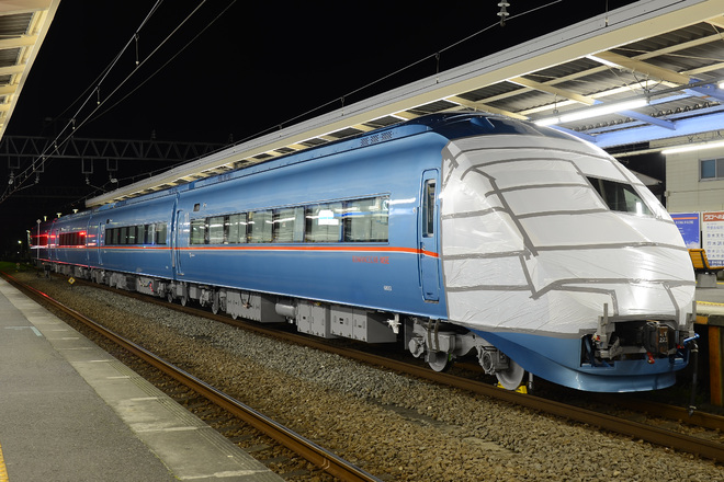 【小田急】60000形60053F（MSE)甲種輸送を新松田駅で撮影した写真