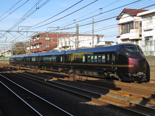 【JR東】房総地区でE655系による団体臨時列車運転を津田沼～稲毛間で撮影した写真
