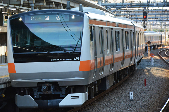 【JR東】E233系T2編成TK出場を大崎駅で撮影した写真
