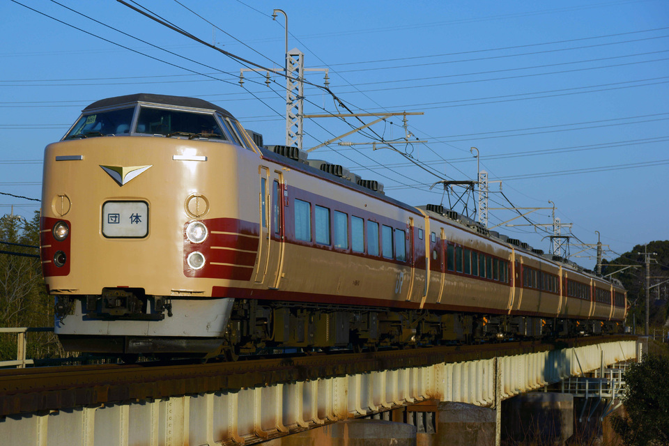 【JR東】189系M51編成 成田山初詣臨時列車の拡大写真
