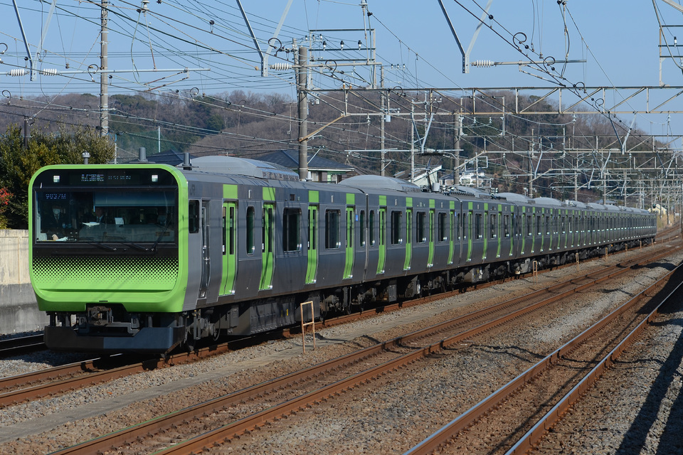 【JR東】E235系トウ01編成 東海道貨物線試運転の拡大写真