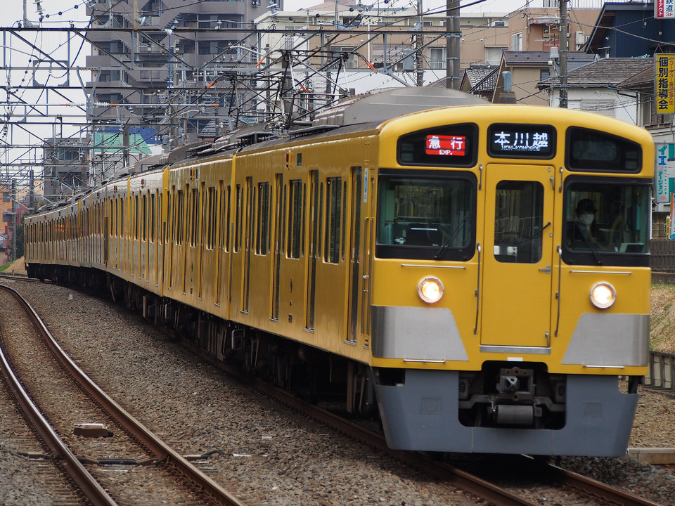 【西武】新2000系2531F 新宿線車両所へ転属の拡大写真