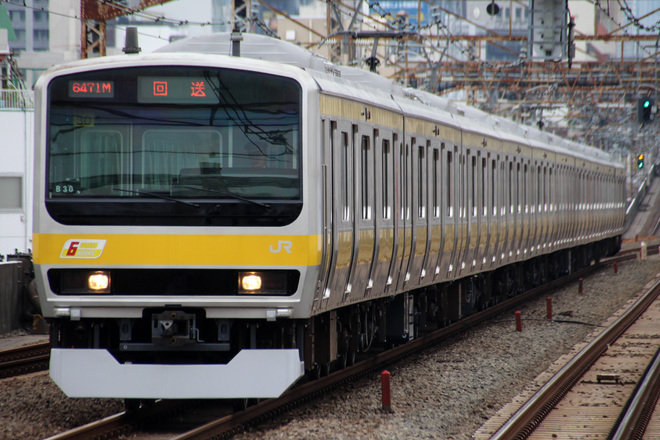 【JR東】E231系ミツB30編成 機器更新 TK出場を阿佐ヶ谷駅で撮影した写真