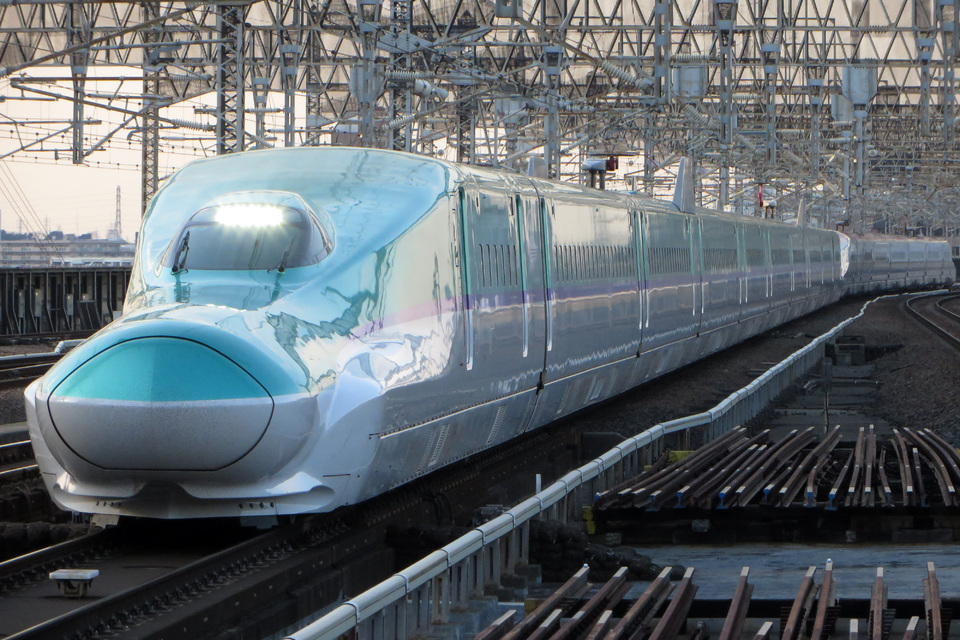 【JR北】北海道新幹線開業 H5系営業運転開始の拡大写真