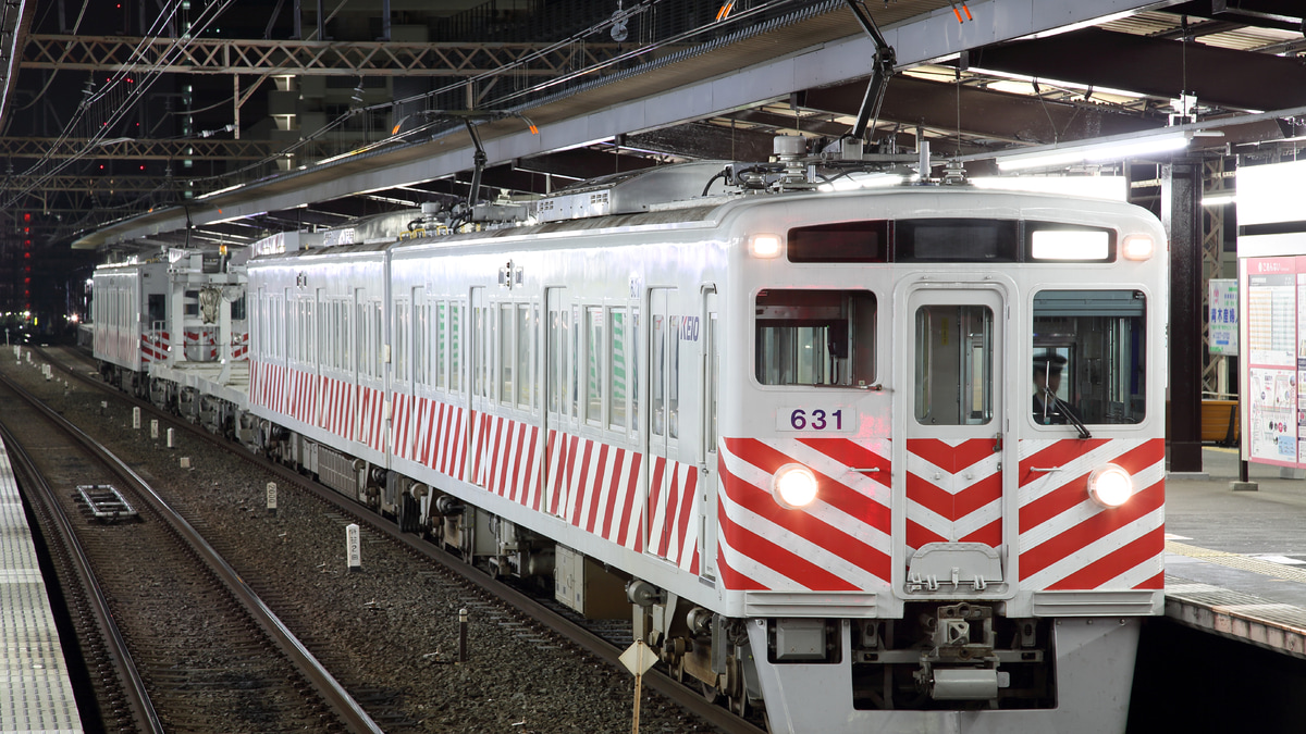 京王】デワ600+チキ290形による工事列車 |2nd-train鉄道ニュース