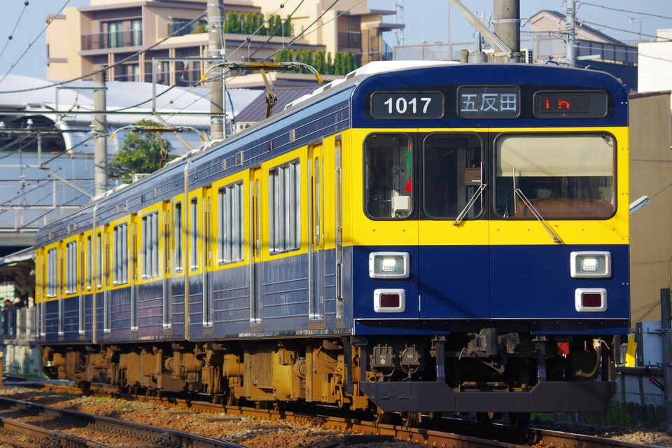 【東急】1000系1017F（デハ3450形風塗装）営業運転開始の拡大写真