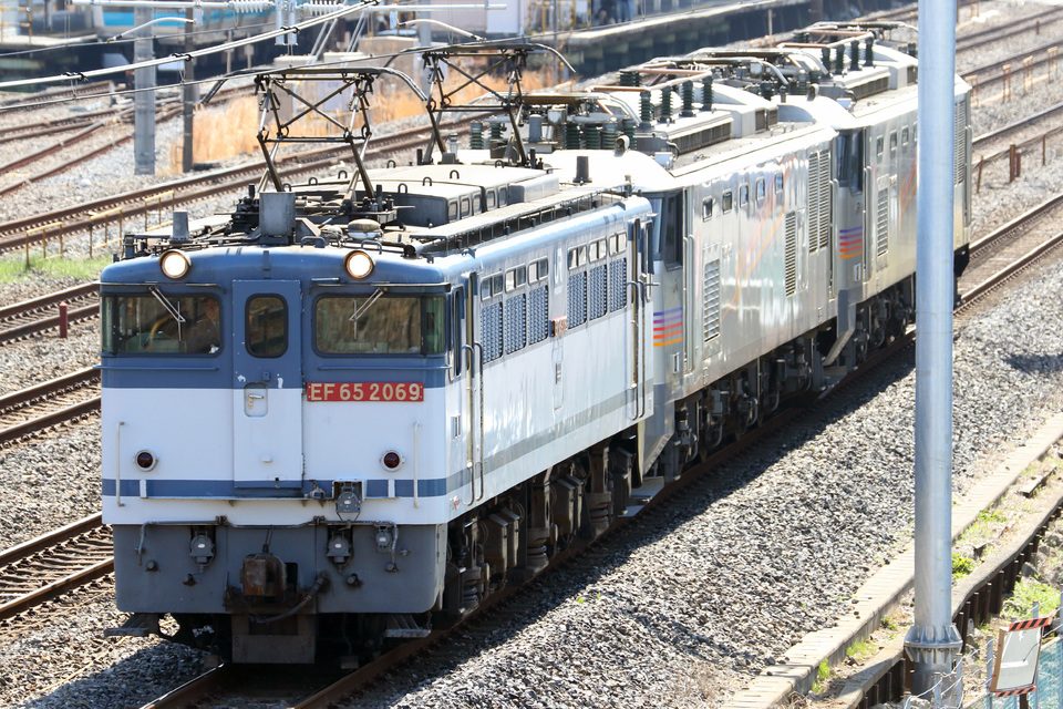 【JR貨】EF510-509・EF510-510が高崎機関区への拡大写真