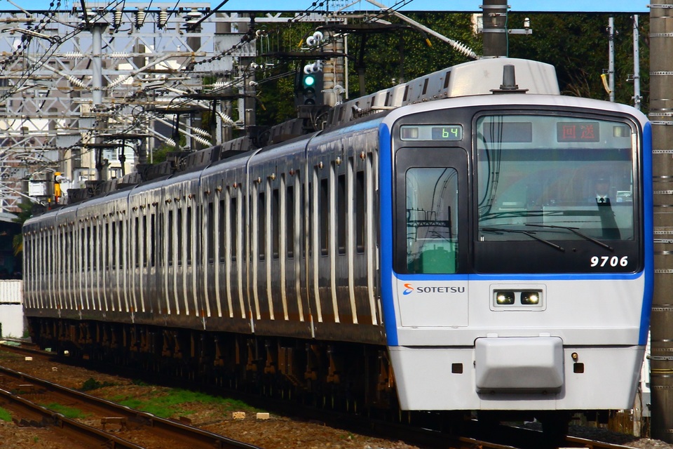 【相鉄】撮影会開催に伴う送り込み回送の拡大写真