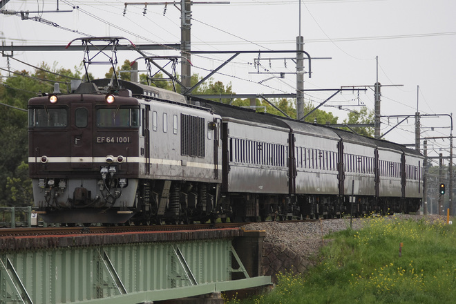 【JR東】旧型客車5両返却回送を岡部～本庄間で撮影した写真
