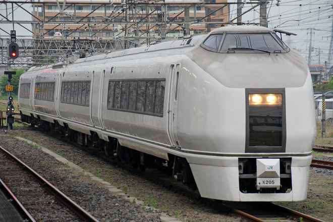 【JR東】快速足利大藤まつり号 運転を小山駅で撮影した写真