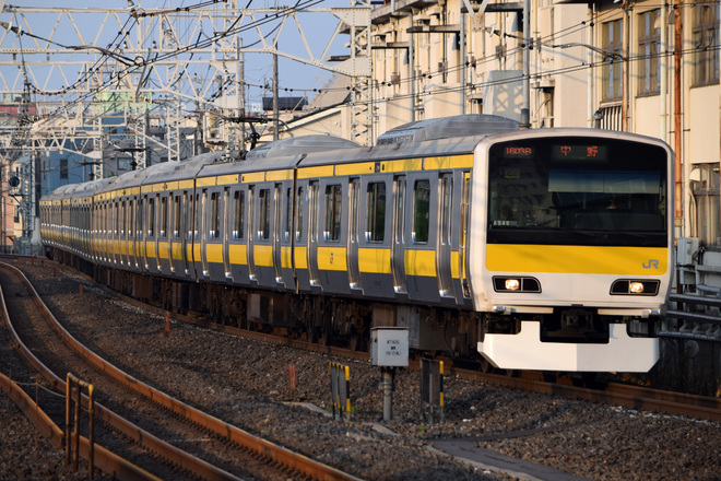 【JR東】E231系500番台ミツA540編成 営業運転開始を新小岩駅で撮影した写真