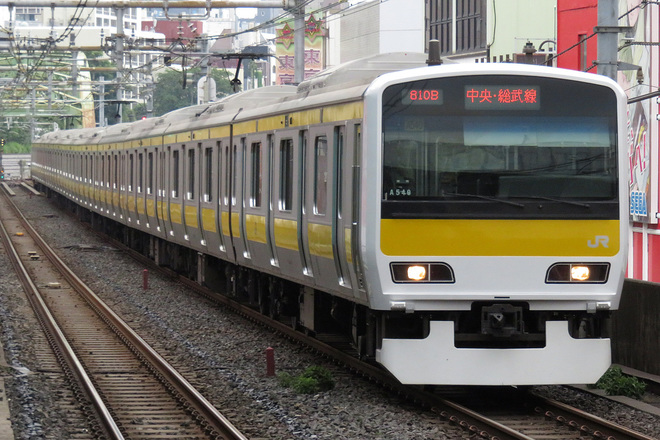 【JR東】E231系500番台ミツA540編成 営業運転開始を秋葉原駅で撮影した写真