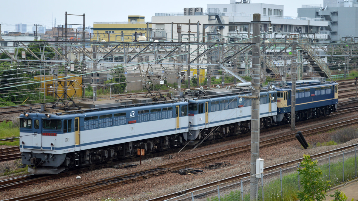 JR貨】EF65-2117+EF65-2139 大宮総合車両所入場 |2nd-train鉄道ニュース
