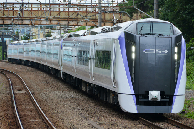 【JR東】E353系S101+S201編成 試運転を西国分寺駅で撮影した写真
