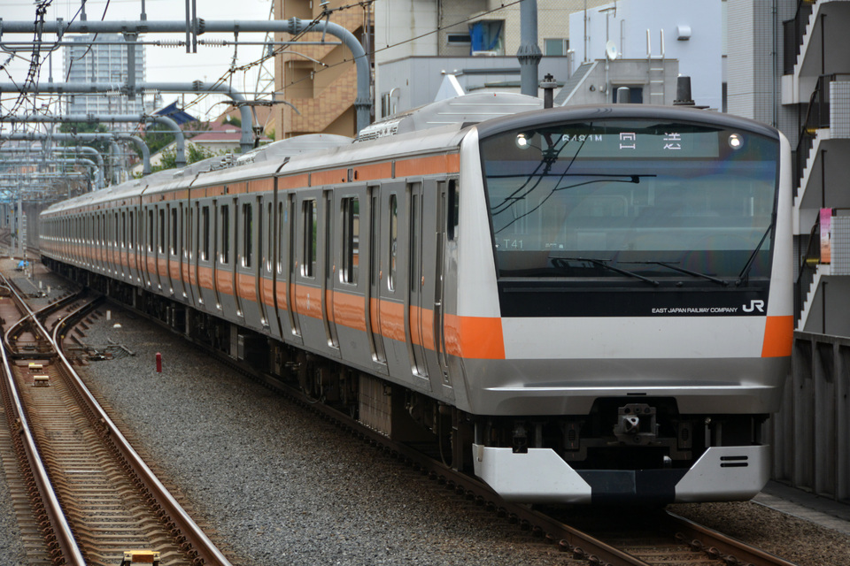 【JR東】E233系トタT41編成 東京総合車両センター出場の拡大写真