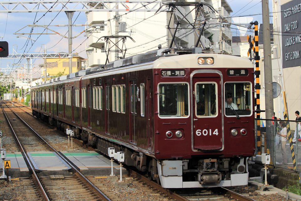 【阪急】箕面線運用を6000系が代走の拡大写真