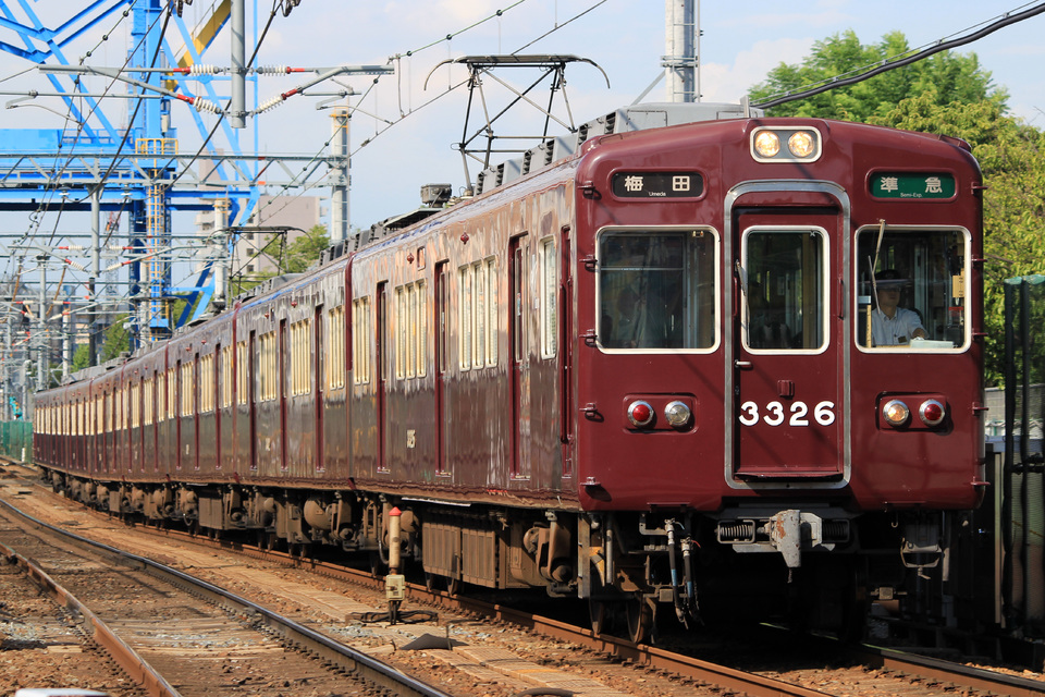【阪急】3300系3326F 運用復帰の拡大写真