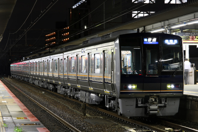【JR西】207系初の体質改善コンビが営業運転開始を西宮駅で撮影した写真
