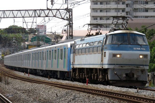 【西武】40000系40101F 甲種輸送を戸塚駅で撮影した写真