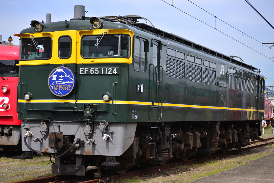 【JR西】下関総合車両所一般公開(EF65-1124展示編)の拡大写真