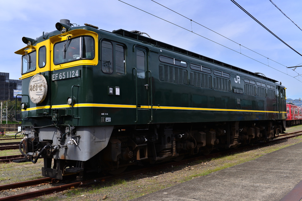 【JR西】下関総合車両所一般公開(EF65-1124展示編)の拡大写真