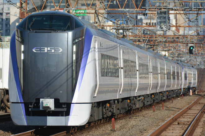 【JR東】E353系S101+S201編成 試運転を阿佐ヶ谷駅で撮影した写真
